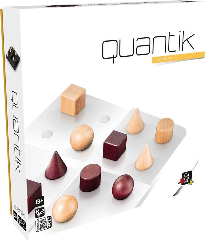 Quantik NL | Gigamic - Gezelschapsspellen, Hobby en Vrije tijd, Gezelschapsspellen | Bordspellen, Nieuw, Verzenden