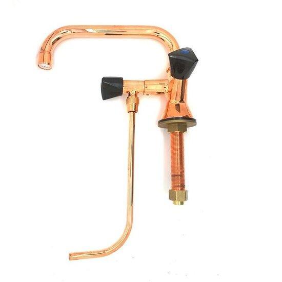 Prosteel PSB0054 tapkraan met onderspoeler rood koper, Doe-het-zelf en Verbouw, Sanitair, Ophalen of Verzenden