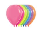 Ballonnen Neon Mix 23cm 50st, Hobby en Vrije tijd, Verzenden, Nieuw