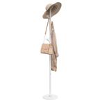 vidaXL Kapstok 175 cm gepoedercoat ijzer wit, Huis en Inrichting, Woonaccessoires | Kapstokken, Verzenden, Nieuw