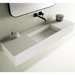 Wastafel Ideavit Solidbliss 140x40x20 cm Solid Surface 2, Ophalen of Verzenden, Nieuw