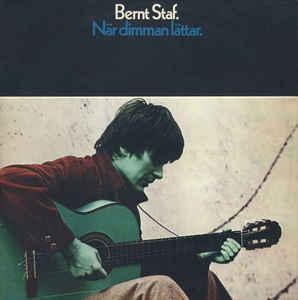 LP gebruikt - Bernt Staf - NÃ¤r Dimman LÃ¤ttar, Cd's en Dvd's, Vinyl | Rock, Zo goed als nieuw, Verzenden