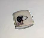 Dog Enameled - Doos - .800 zilver