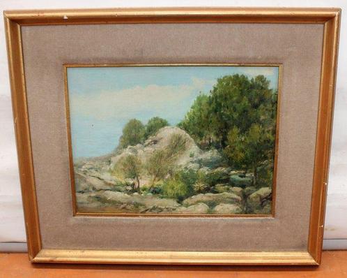 Ecole Espagnole (XX) - Paysage - NO RESERVE, Antiek en Kunst, Kunst | Schilderijen | Klassiek