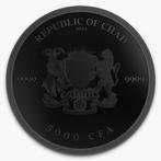 Tsjaad. 5000 Francs 2024 1 oz Chad Cannabis Tupac Shakur