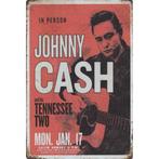 Wandbord -  Johnny Cash And His Tennessee Two, Nieuw, Ophalen of Verzenden