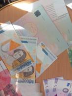 Wereld. 34 banknoty testowe, 0 euro - Various Dates (Zonder