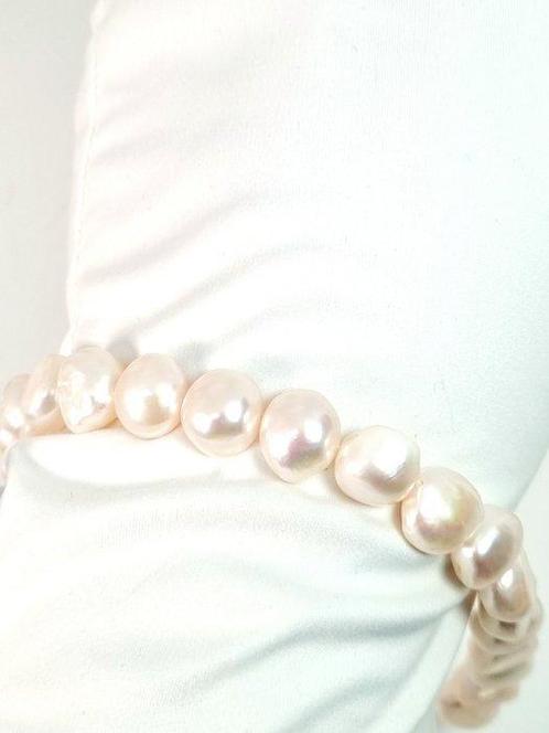 Zonder Minimumprijs - Armband - 18 karaat Geel goud Parel, Sieraden, Tassen en Uiterlijk, Armbanden