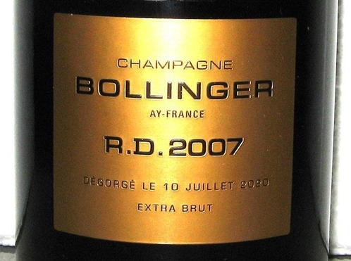 2007 Bollinger, Bollinger R.D. - Champagne Extra Brut - 1, Verzamelen, Wijnen