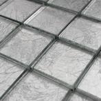 Mozaïektegel Condor Silver Glanzend 30x30 cm, Doe-het-zelf en Verbouw, Tegels, Nieuw, Overige materialen, Overige typen, 20 tot 40 cm
