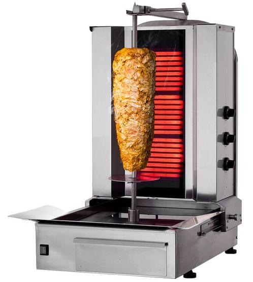 GGM Gastro | Elektrische Gyros-/ Döner grill - 3 branders -, Zakelijke goederen, Horeca | Overige, Verzenden