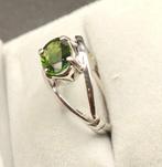 Ring - Indonesië Groene saffier zilveren ring (Zonder, Antiek en Kunst, Kunst | Niet-Westerse kunst