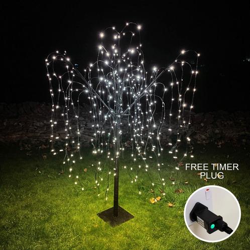Wilgenboom LED kerstverlichting - Zwart - 240 m hoog - 800, Diversen, Kerst, Nieuw, Verzenden