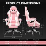 Ergonomische Bureaustoel -  Office Chair - Gamestoel - Volwa, Verzenden, Zo goed als nieuw