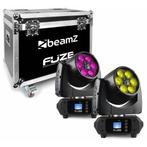 Retourdeal - BeamZ FUZE610Z Wash set van 2 moving heads in f, Muziek en Instrumenten, Verzenden, Zo goed als nieuw