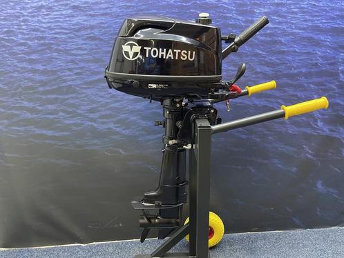 Tohatsu 4 pk buitenboordmotor, Watersport en Boten, Buiten- en Binnenboordmotoren, Buitenboordmotor, Minder dan 5 pk, Viertaktmotor