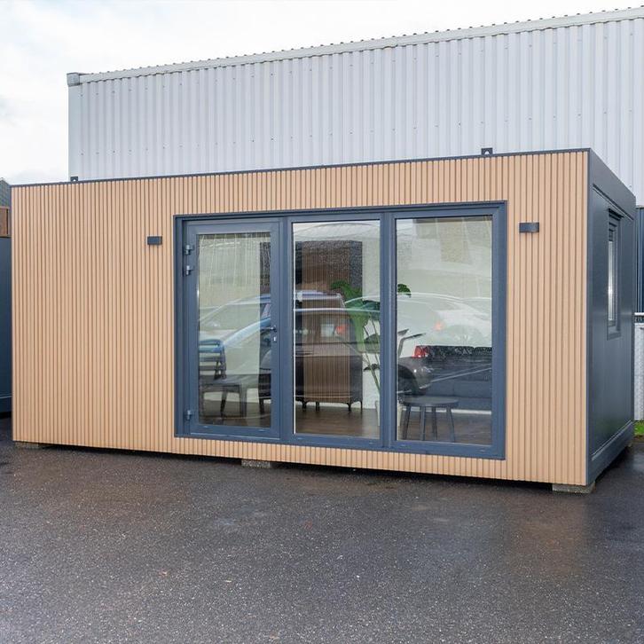 Prefab tiny house unit 6x3M hoogwaardige bouw – bel nu, Huizen en Kamers, Huizen te koop