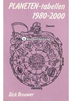 Planeten-tabellen 1980-2000 Dick Brouwer, Verzenden, Nieuw