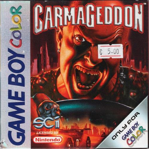 Game Boy Carmageddon (In doos), Spelcomputers en Games, Games | Nintendo Game Boy, Zo goed als nieuw, Verzenden