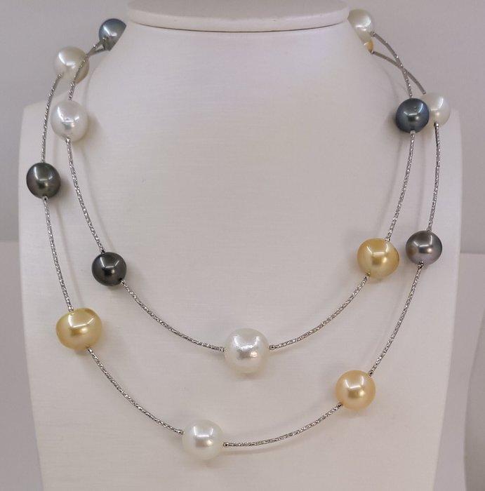 Halsketting Platina, ALGT-gecertificeerde South Sea- en, Sieraden, Tassen en Uiterlijk, Kettingen