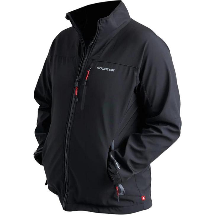Rooster Soft Shell Jacket Zwart, Watersport en Boten, Watersportkleding, Ophalen of Verzenden