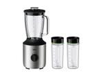 Braun JB3272SI PowerBlend 3 Blender 1.5L + 2 Bekers, Witgoed en Apparatuur, Blenders, Verzenden, Zo goed als nieuw