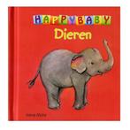 Happy Baby Dieren - Kinderboek - Hardcover - 13 x 13 x 2cm, Boeken, Kinderboeken | Baby's en Peuters, Gelezen, Irene Mohr, Verzenden