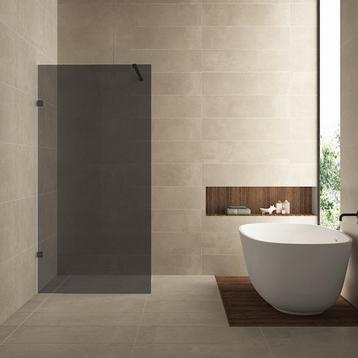 Inloopdouche Wiesbaden Less 100x200 cm 8 mm Nano Rookglas beschikbaar voor biedingen