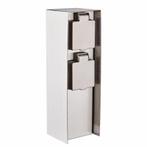 Hi Lite Tuinpaal 23cm hoog met 2 stopcontacten IP44 zilve...