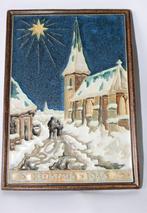 Art Deco Tegel - Kerstster boven kerk - De Porceleyne Fles