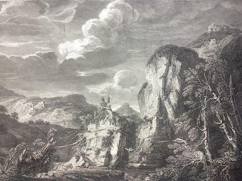 Salvator Rosa (1615-1673) after, by Claude François Fortier, Antiek en Kunst, Antiek | Overige Antiek