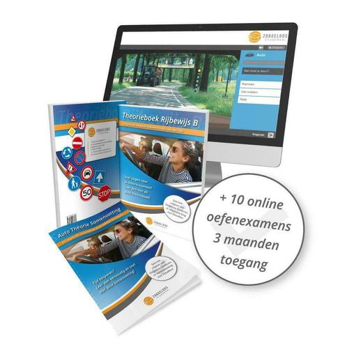 Auto Theorieboek 2023 met Samenvatting en Onbeperkt Oefenen, Boeken, Studieboeken en Cursussen, Nieuw, Overige niveaus, Verzenden