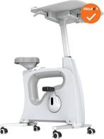 Bureaufiets - Tournette Deluxe - In hoogte verstelbaar - Wit, Werkplek, Ophalen of Verzenden, Gebruikt, Overige typen