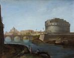 Scuola europea (XIX) - Castel SantAngelo, Antiek en Kunst, Kunst | Schilderijen | Klassiek