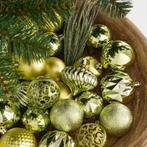 Kerstballen Set - 60 Stuks - Ø7 cm - Onbreekbaar - Lichtgroe, Diversen, Kerst, Verzenden, Nieuw