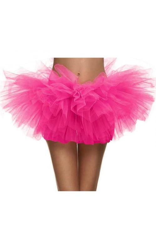 Korte Tutu Roze Tule Rokje XS S M Pink Petticoat Rok Dames M, Kleding | Dames, Carnavalskleding en Feestkleding, Kleding, Nieuw