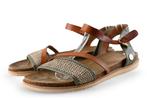 Mustang Sandalen in maat 40 Groen | 10% extra korting, Verzenden, Sandalen of Muiltjes, Zo goed als nieuw, Mustang
