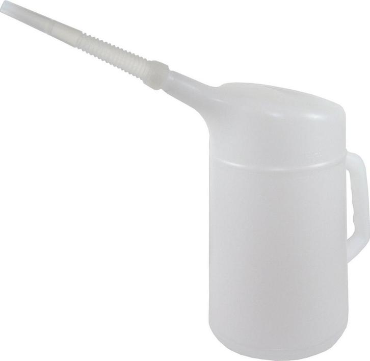 Olie / Vloeistofkan 4 Liter - Schenkkan Met Flex Tuit - Olie, Auto diversen, Autogereedschap, Nieuw, Ophalen of Verzenden