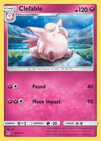 Clefable 40/68 Hidden Fates, Ophalen of Verzenden, Nieuw, Losse kaart, Foil