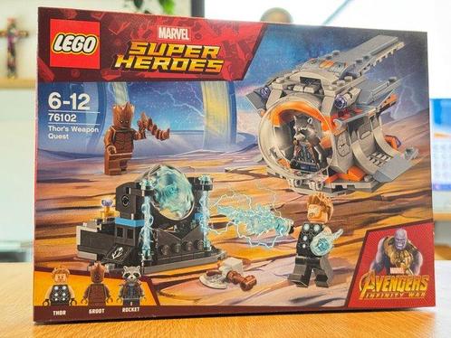 Lego Set - 76102 - Marvel Super Heroes - Thor’s Weapon Quest, Kinderen en Baby's, Speelgoed | Duplo en Lego