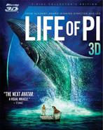 Life of pi 3D (blu-ray tweedehands film), Cd's en Dvd's, Blu-ray, Ophalen of Verzenden, Zo goed als nieuw