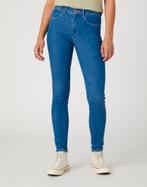 -50% Wrangler  Wrangler High skinny eye love you  maat 29-32, Verzenden, Nieuw, Blauw
