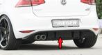 Rieger diffuser | VW Golf 7 VII 2013-2017, ook GTE en GTD |, Auto-onderdelen, Carrosserie en Plaatwerk, Nieuw, Ophalen of Verzenden