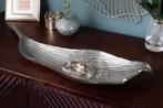 Schaal Leaf zilver 64cm - 41270