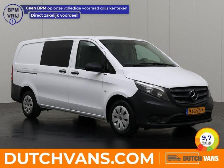Mercedes-Benz Vito Lang Dubbele-cabine 2021 L2 H1 Diesel, Auto's, Bestelauto's, Te koop, Handgeschakeld, BTW verrekenbaar, Diesel