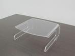 Monitor verhoger - transparant - acryl -, Werkplek, Ophalen of Verzenden, Gebruikt, Overige typen