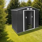 Tuinhuis met zadeldak - grijs/wit, Tuin en Terras, Overige Tuin en Terras, Verzenden, Nieuw