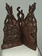 2 boekensteunen - Dewi Ratih - Bali - Indonesië (Zonder, Antiek en Kunst, Kunst | Niet-Westerse kunst