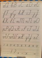 Schrijftaal Letterwandplaat groep 2/3, Verzenden, Nieuw
