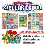 Pokemon Kaarten Trading Cards - Stellar Crown, Hobby en Vrije tijd, Ophalen of Verzenden, Nieuw, Losse kaart, Foil